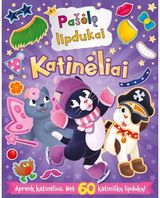 - Pašėlę lipdukai. Katinėliai - 000000000002189900