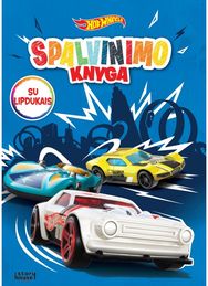 HotWheels. Spalvinimas su lipdukais