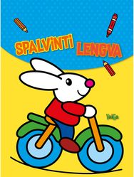 Spalvinti lengva. Kiškis
