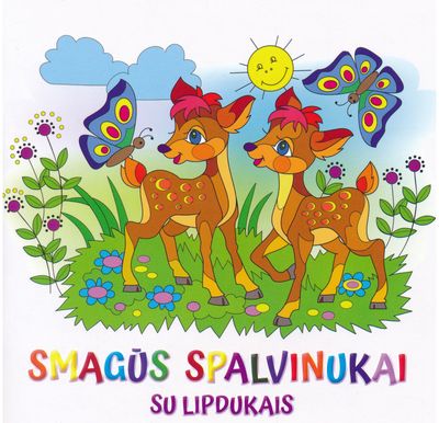  - SMAGŪS SPALVINUKAI su lipdukais - 000000000002190333
