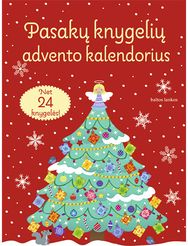 Pasakų knygelių advento kalendorius