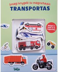 Transportas. Smagi knygelė su magnetukais
