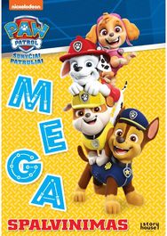Šunyčiai patruliai. Mega spalvinimas