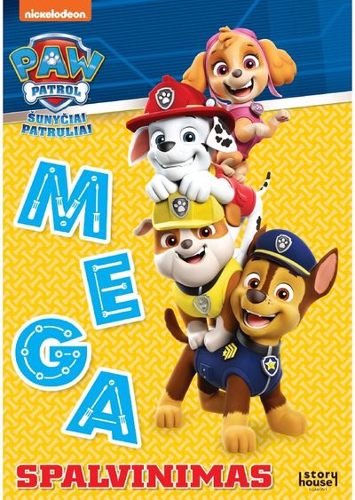  - Šunyčiai patruliai. Mega spalvinimas - 000000000002190709