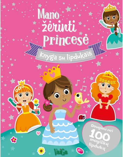  - Mano žėrinti princesė. Knyga su lipdukais - 000000000002190902