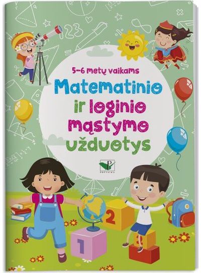  - Matematinio ir loginio mąstymo užduotys 5-6 metų vaikams - 000000000002191112