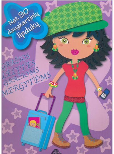 - Gražios lėlytės gražioms mergytėms. Violetinė - 000000000002191265