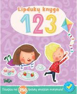 Lipdukų knyga 123