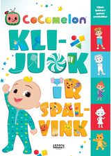 Cocomelon. Klijuok ir spalvink