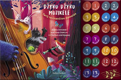 Džyru džyru muzikėlė - tartį lavinančios dainelės dovanos nuotrauka