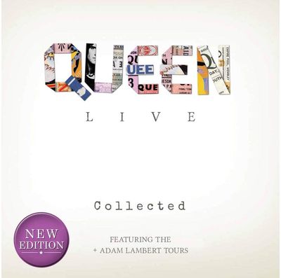 Queen Live Collected Hardcover Book