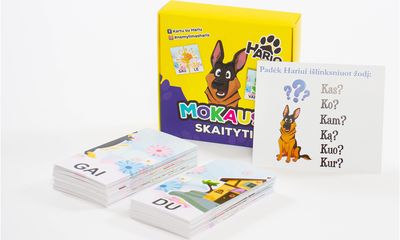 Mokomasis žaidimas MOKAUSI SKAITYTI