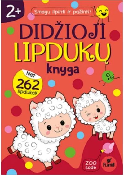 Zoologijos sode. Didžioji lipdukų knyga