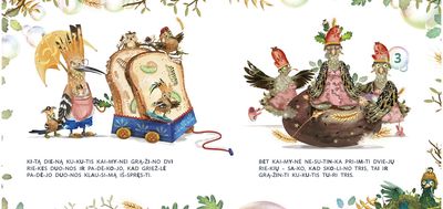 Skiemenuotos pasakos. Ketvirta dalis. Kiškio batai, Paukščių ginčas, Kodėl vilka s duonos neėda