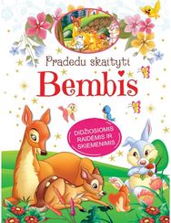 Pradedu skaityti. Bembis. Didžiosiomis raidėmis ir skiemenimis