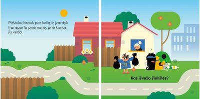 Atspėk...Kas vežioja žmones ir daiktus?