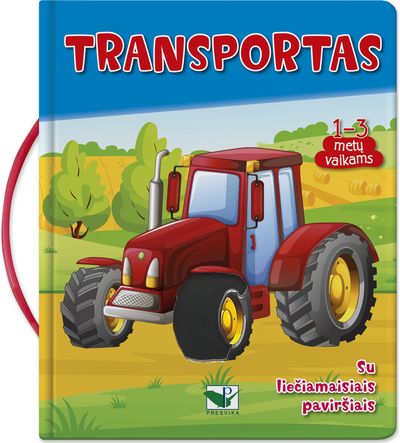 Transportas. Su liečiamaisiais paviršiais. 1-3 metų vaikams