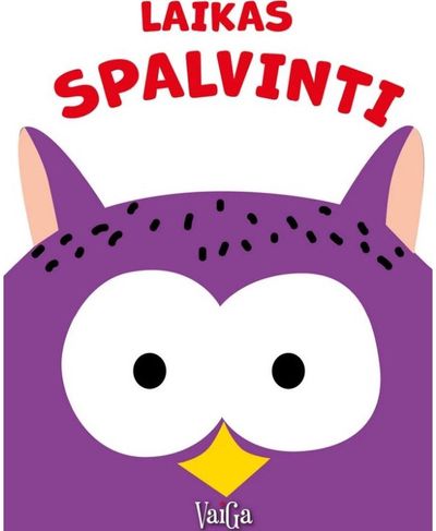 Laikas spalvinti. Pelėda