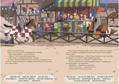 Du broliai senoviniame mieste