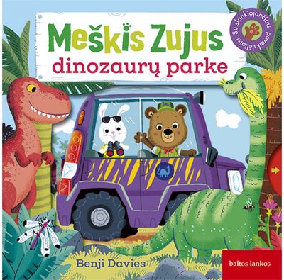 Meškis Zujus dinozaurų parke