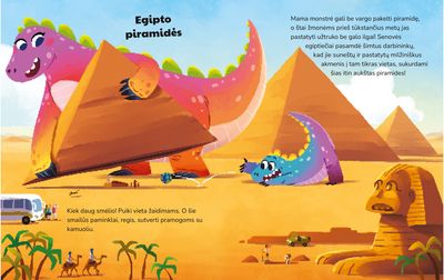 Monstriukas keliauja po pasaulį