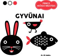 Gyvūnai. Pirmoji mažylio biblioteka