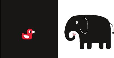 Priešingybės. Pirmoji mažylio biblioteka