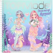 Top Model "Aprenk mane" lipdukų knyga Mermaid