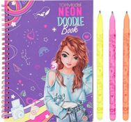 Top Model neoninė spalvinimo kygelė su rašikliais Doodle