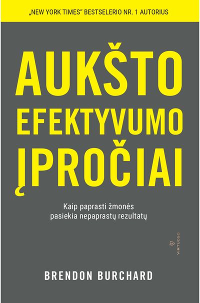 Aukšto efektyvumo įpročiai