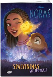 Noras. Spalvinimas su lipdukais