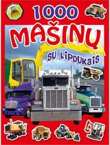 1000 mašinų su lipdukais