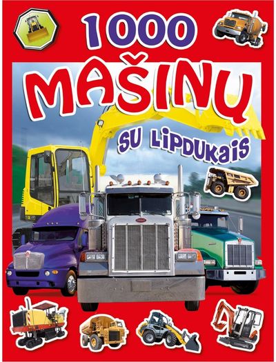 1000 mašinų su lipdukais