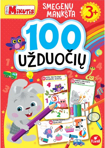 101 užduočių trimečiui 3+