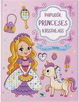 Papuošk princeses kristalais. Daugiau kaip 1000 kristalų!