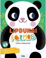 Sveika, mažoji panda! 300 daugkartinių lipdukų