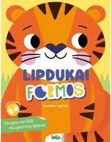 Sveikas, tigriuk! 300 daugkartinių lipdukų