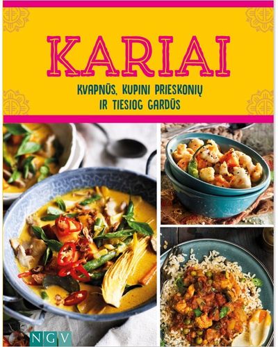 Kariai. Kvapnūs, kupini prieskonių ir tiesiog gardūs