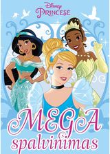 Princesė. Mega spalvinimas