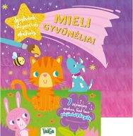 Mieli gyvūnėliai. Su blizgančiais dažais