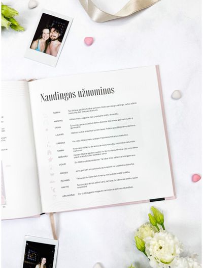 Meilės nuotykiai – nutrinama knyga poroms