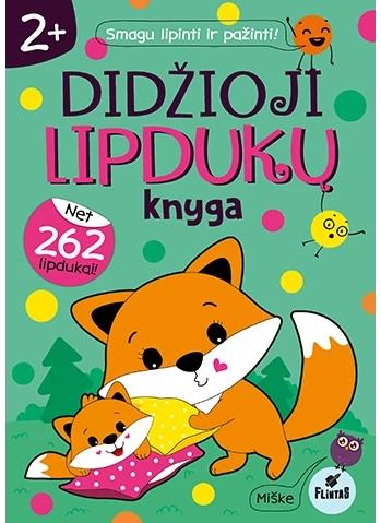 Didžioji lipdukų knyga. Miške