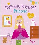 Dėlionių knygelė. Princesė