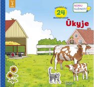 Ūkyje. Knygelė su 24 magnetukais