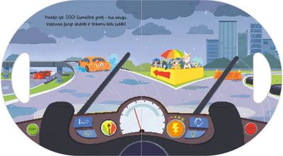 Vairuok lenktyninį automobilį