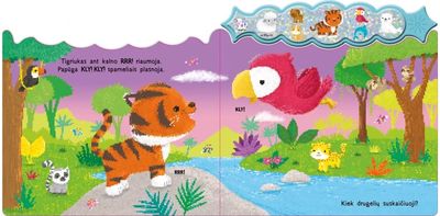 Mano pirmieji gyvūnų jaunikliai (su garsais)