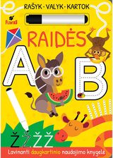 Rašyk. Valyk. Kartok. Raidės