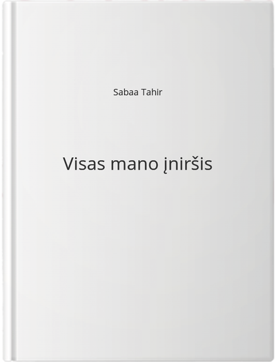 Visas mano įniršis