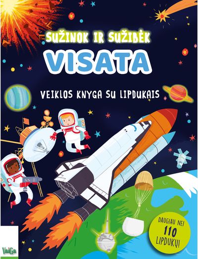 Visata: veiklos knyga su lipdukais