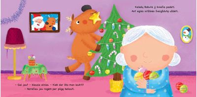 Elniukas laukia Kalėdų